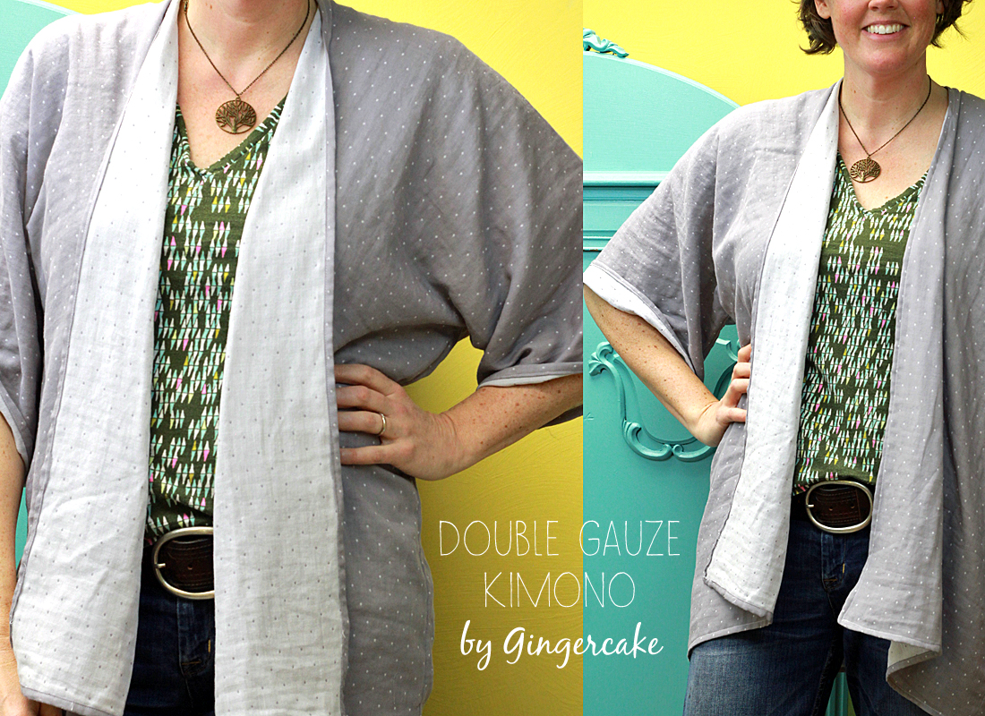 Organic Double Gauze Kimono