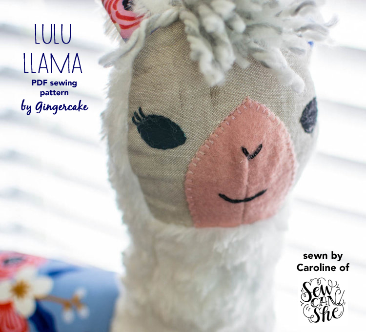 Sew Can She Llama!  Sew Sew Adorable