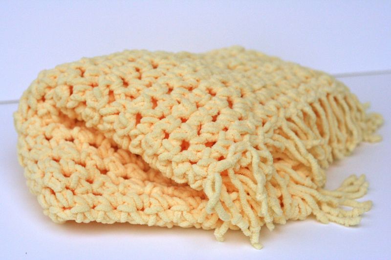 LBG Studio Crochet Stroller Blanket