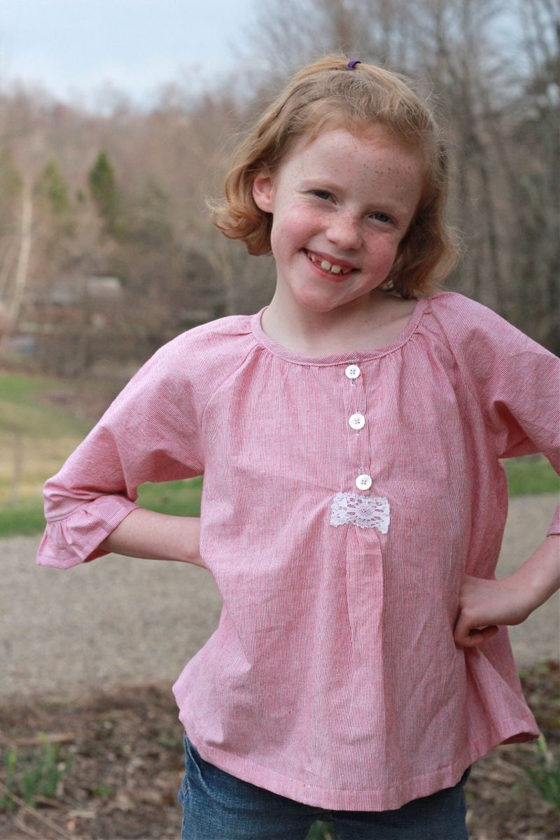 Gingercake Front Buttoned Smock 