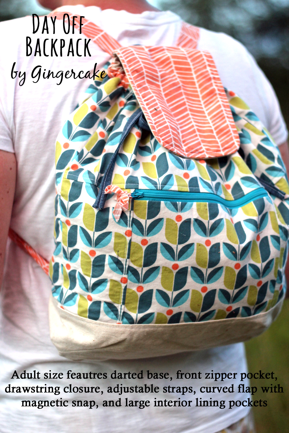 Day Off Backpack Pattern in the SHOP!