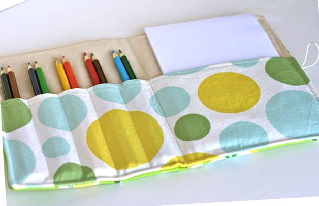 color pencil holder sewing pattern