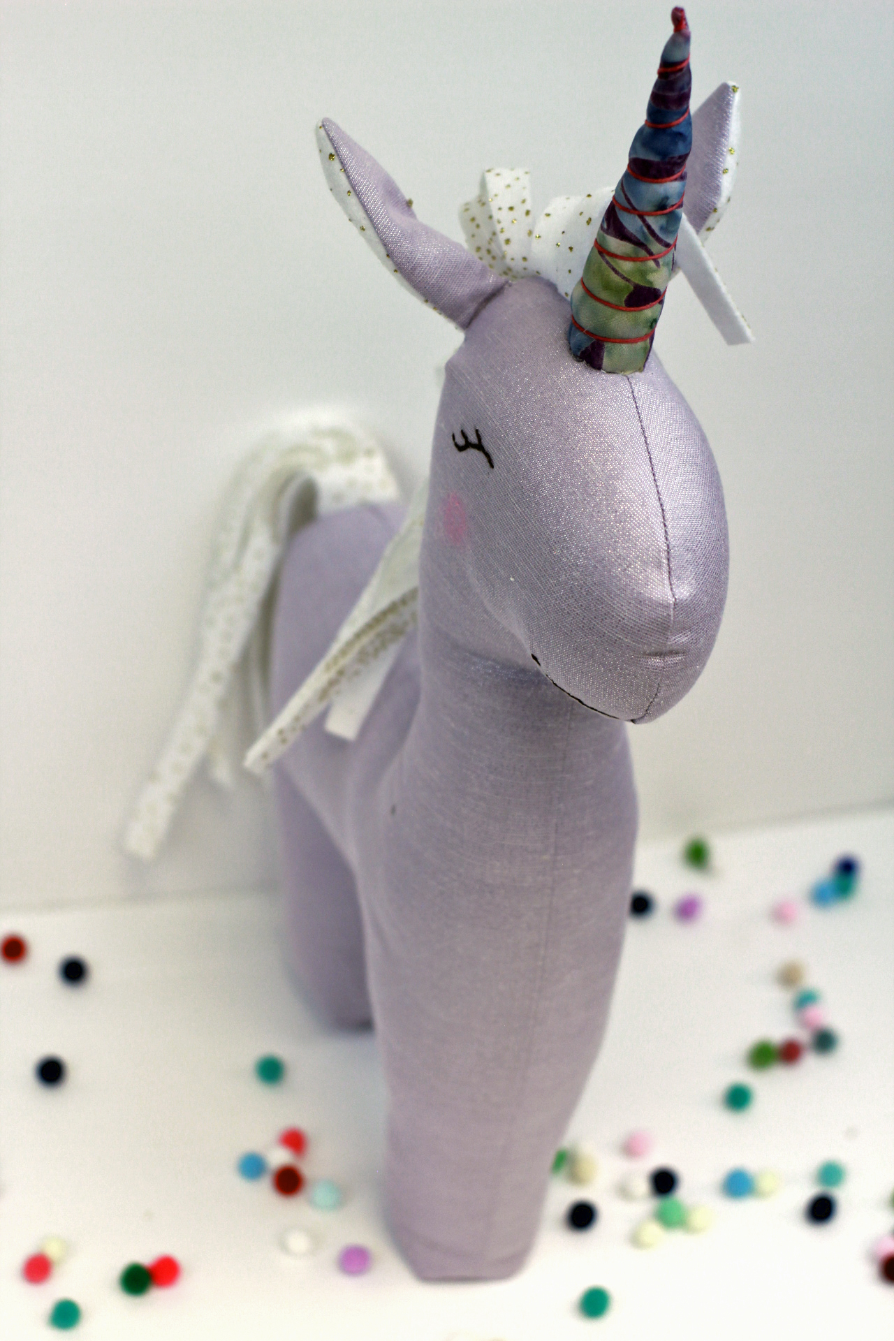 How to make the Horn on the Magical Unicorn Pattern | Gingercake